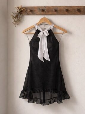 La Vie en Rose Sheer Nightgown - Size small